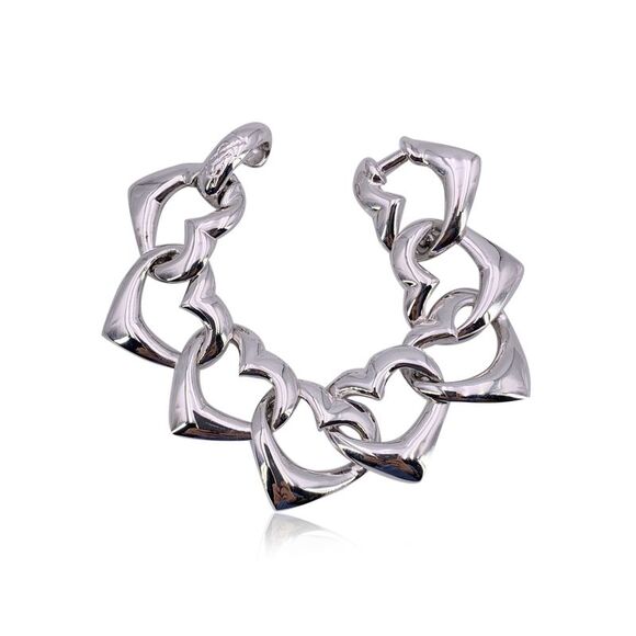 Yves Saint Laurent Vintage Metal Bracelet - Picture 1 of 5